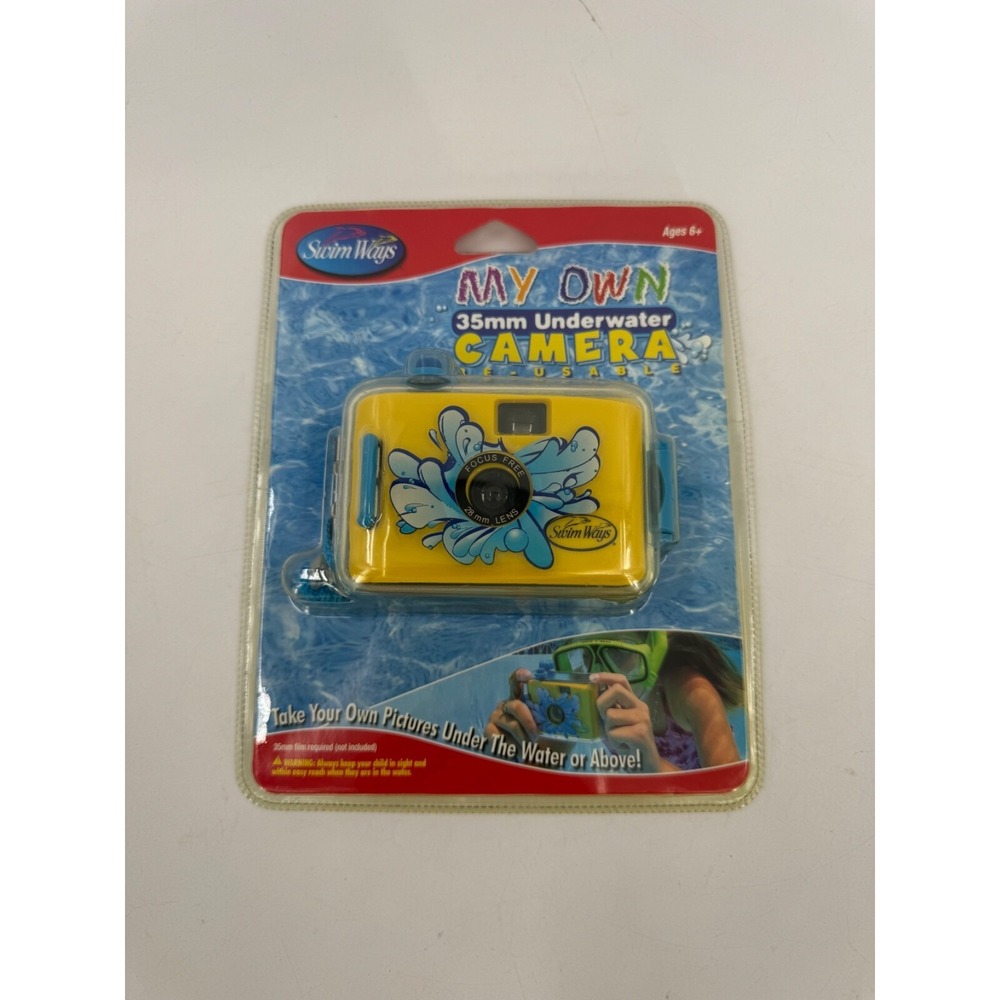 New SWIM WAYS MY OWN 35mm Underwater Reusable Camera Sealed